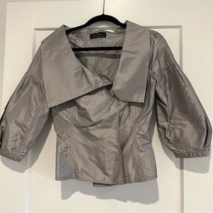Carolina Herrara size 6 silk jacket